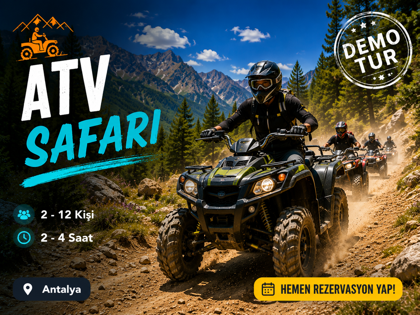 Antalya ATV Safari Turu - Görsel 1