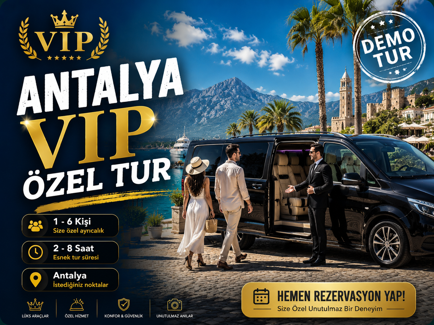 Antalya VIP Özel Tur - Görsel 1